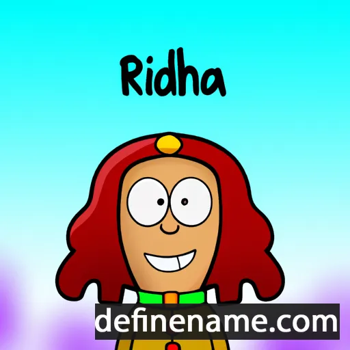 Rheda cartoon