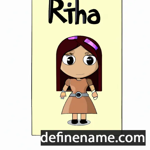 Rhia cartoon