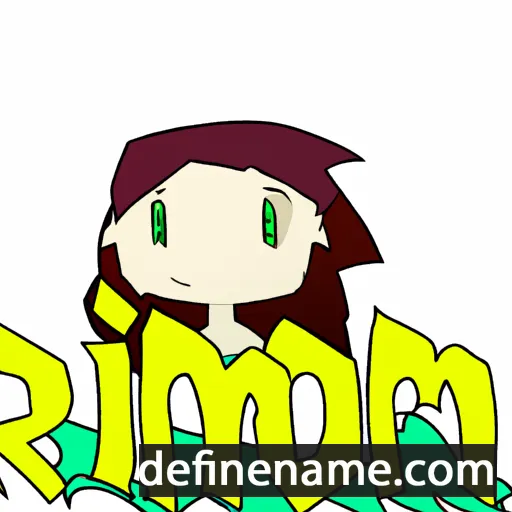 Rhiamon cartoon