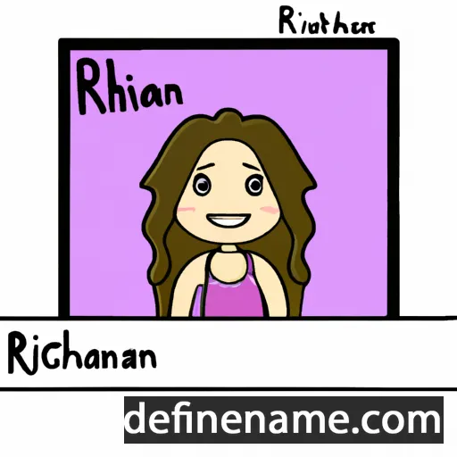 Rhiannan cartoon