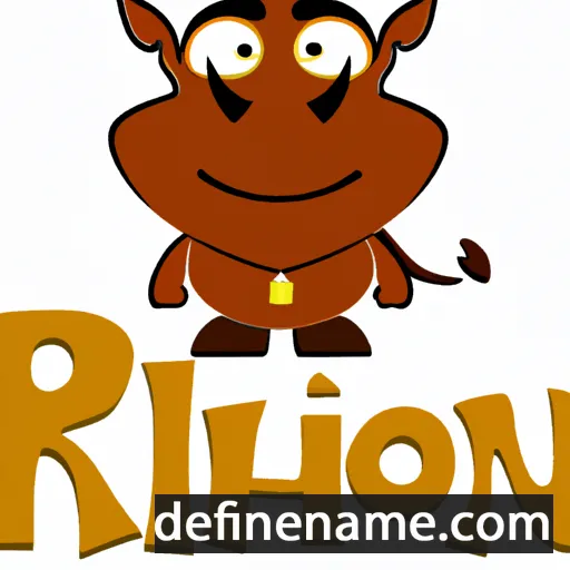 Rhion cartoon