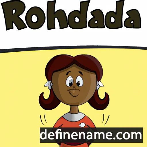 Rhondala cartoon