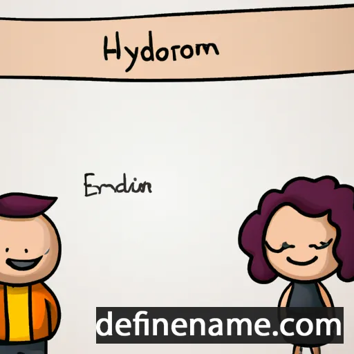 cartoon of the name Rhydonia