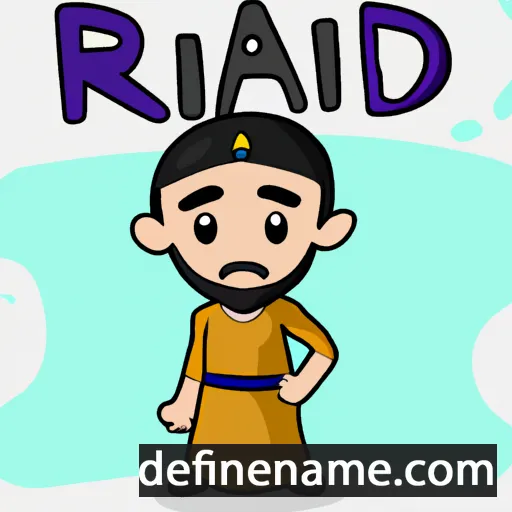 Ríadh cartoon