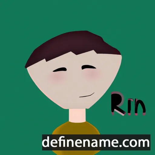 Rían cartoon