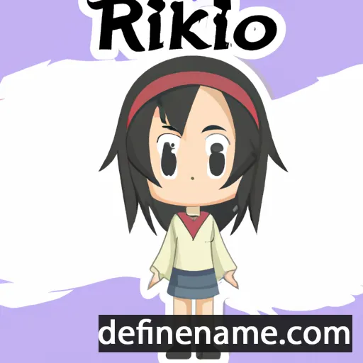 Riako cartoon