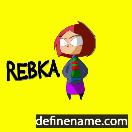 cartoon of the name Ribeka