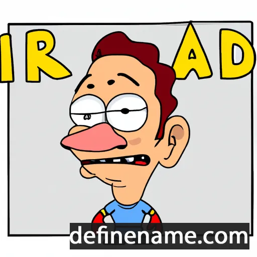 cartoon of the name Ricarde