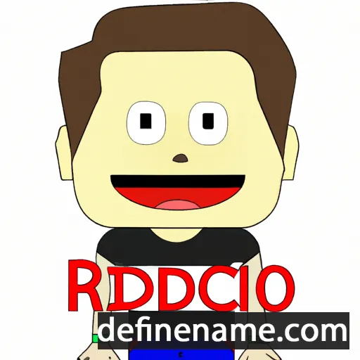 Ricardinho cartoon