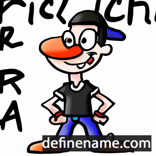 Ricchar cartoon