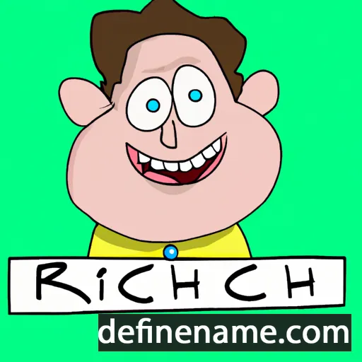 Richar cartoon