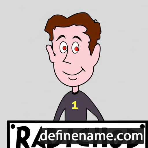 cartoon of the name Richardson