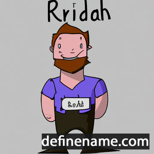 cartoon of the name Richarður