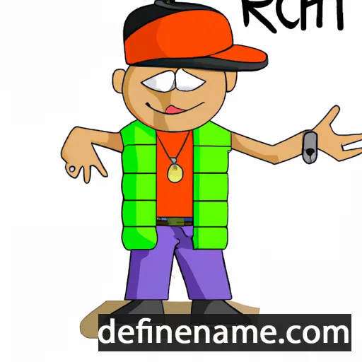 cartoon of the name Richat