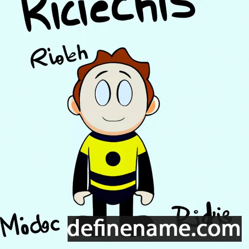 cartoon of the name Richeldis