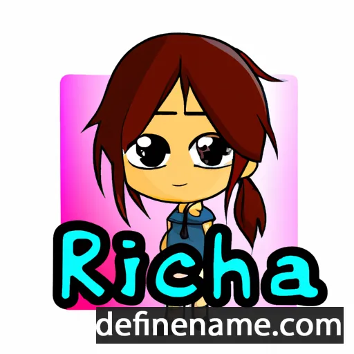 Richika cartoon