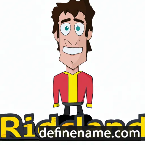 cartoon of the name Rickland