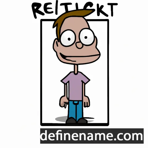 cartoon of the name Rickneet