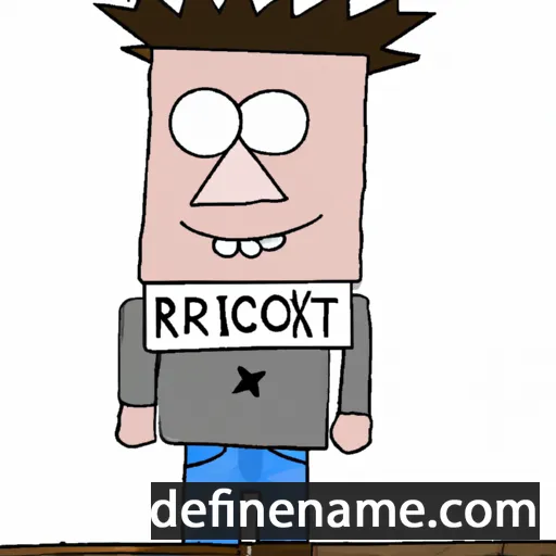 Rickste cartoon