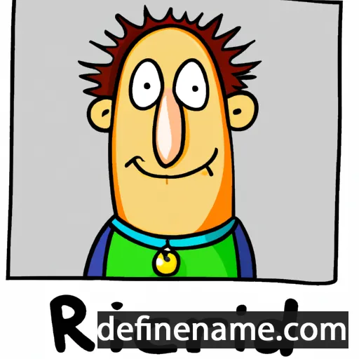 cartoon of the name Rictrud