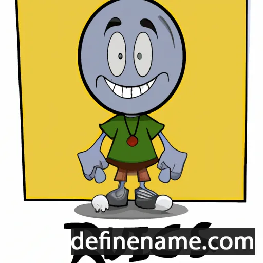 cartoon of the name Ricus