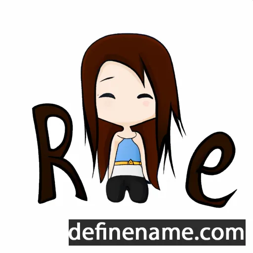 Rie cartoon