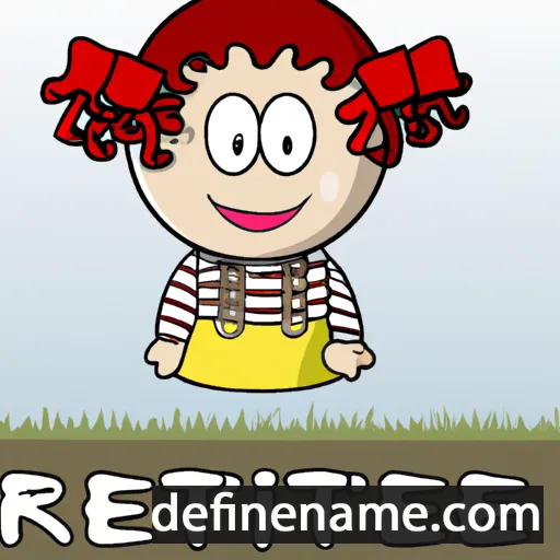 cartoon of the name Rietje