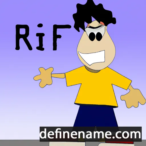 cartoon of the name Riff