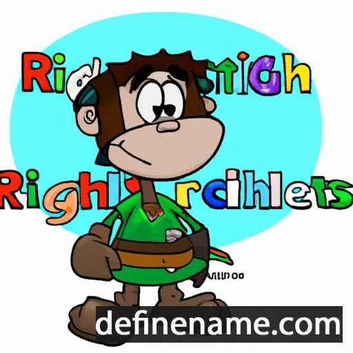 cartoon of the name Righteous