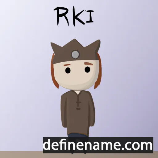 Ríkví cartoon