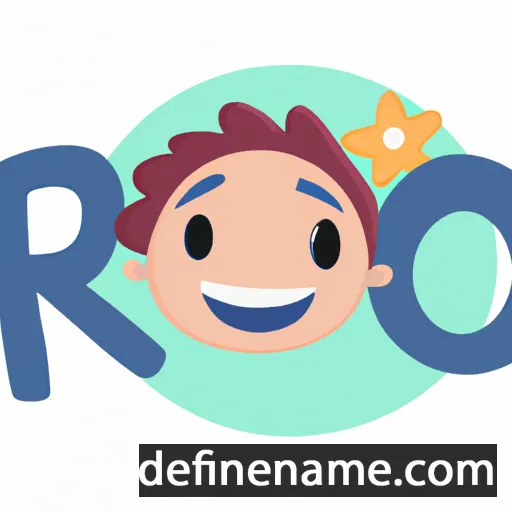 cartoon of the name Ríó