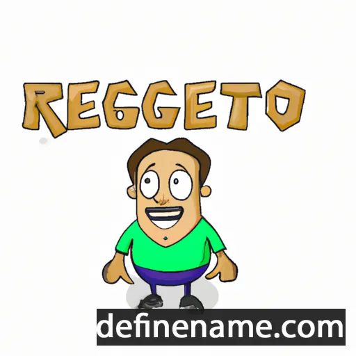 cartoon of the name Rigoberto