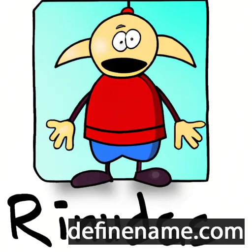 cartoon of the name Rigundis