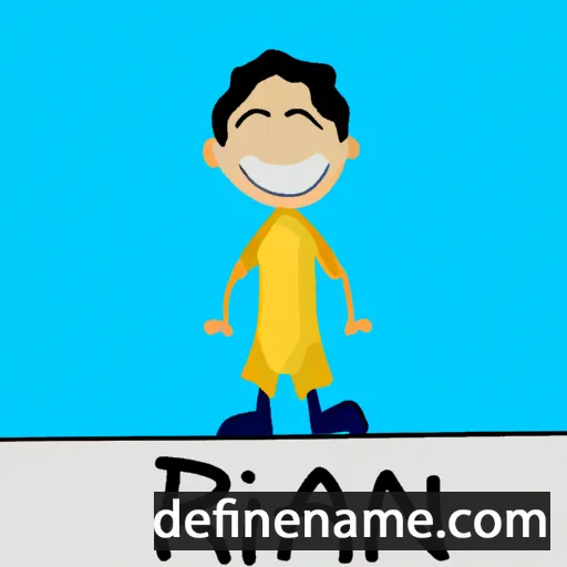 Rihan cartoon