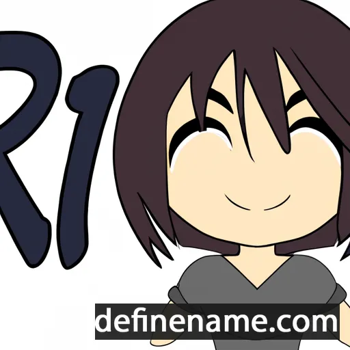 Riho cartoon