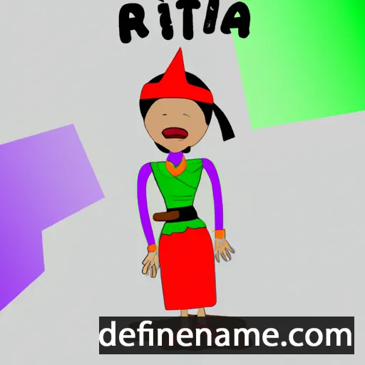 Rihttá cartoon