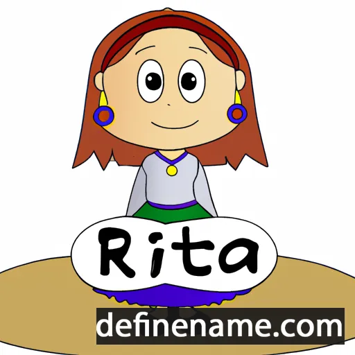 Riita cartoon