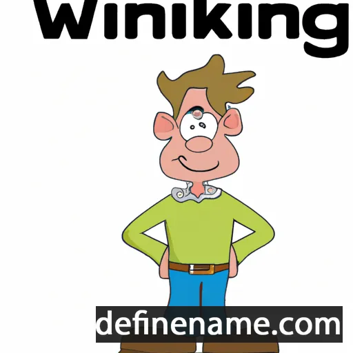 cartoon of the name Rijkwijn