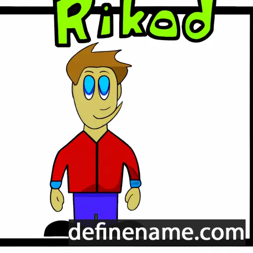 Rikárd cartoon