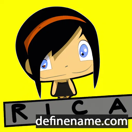 Rikica cartoon