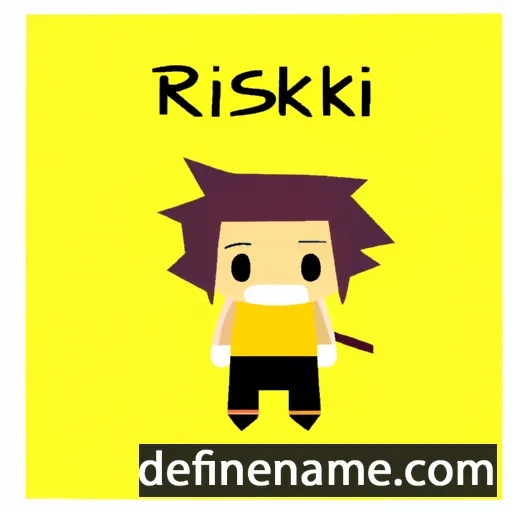 Rikinosuke cartoon