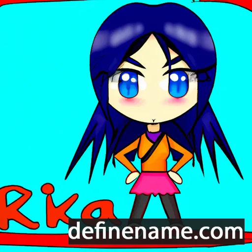 Rikka cartoon