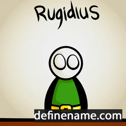 Rimgaudas cartoon