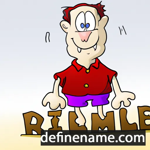 Rimmelt cartoon