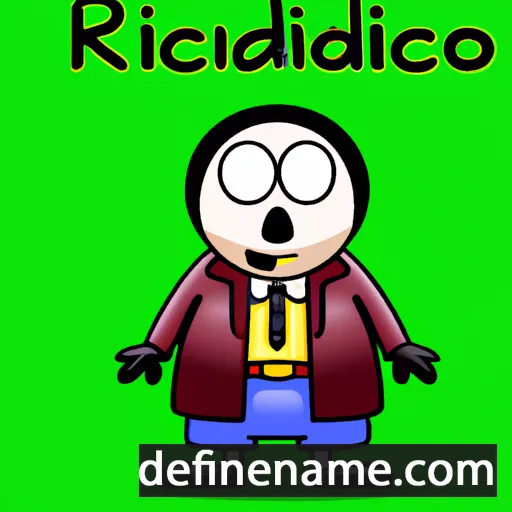 cartoon of the name Rinalduccio