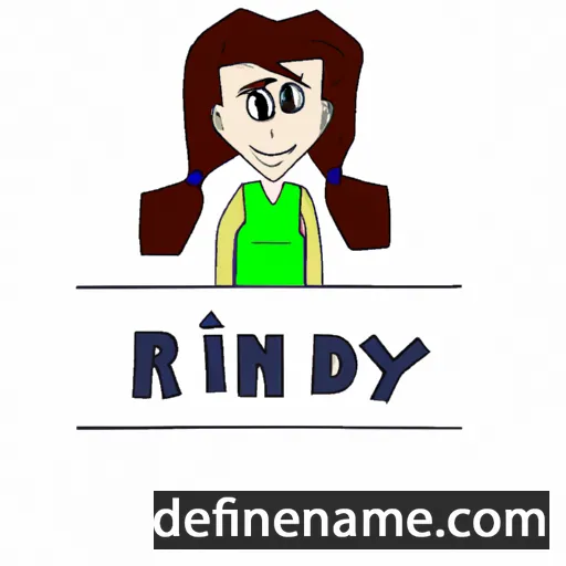 Rindy cartoon