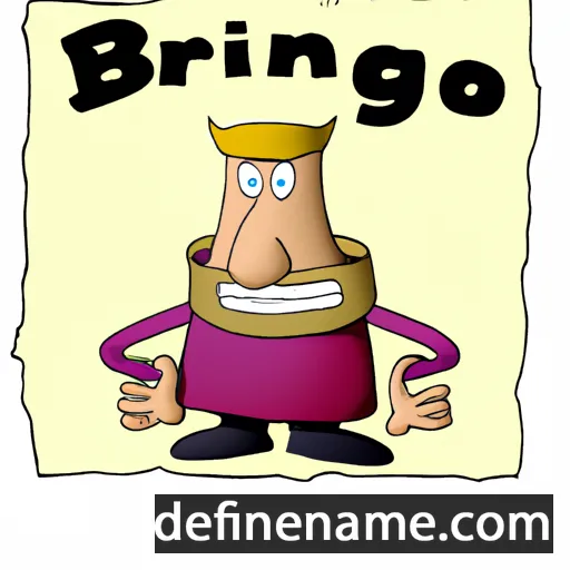 cartoon of the name Ringborg