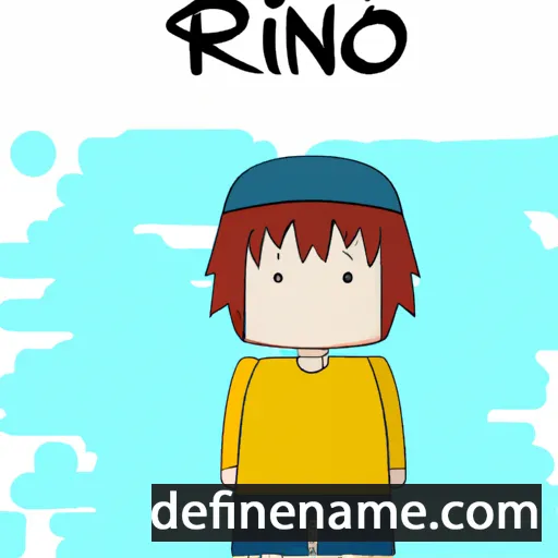 Rinto cartoon