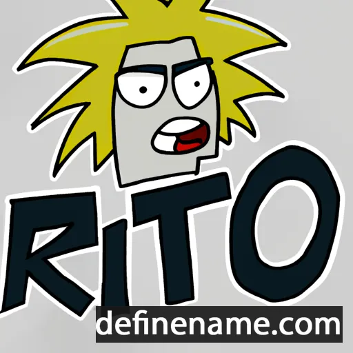 cartoon of the name Riot