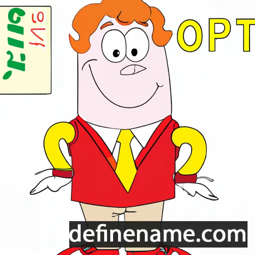 cartoon of the name Ripton